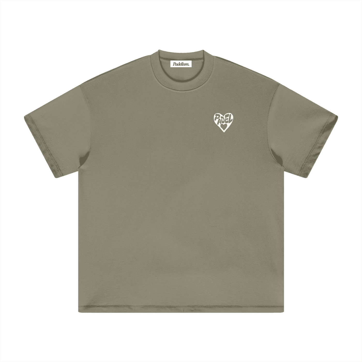 Padelism Love Heavyweight Padel T-Shirt - Corcuera Padel Club