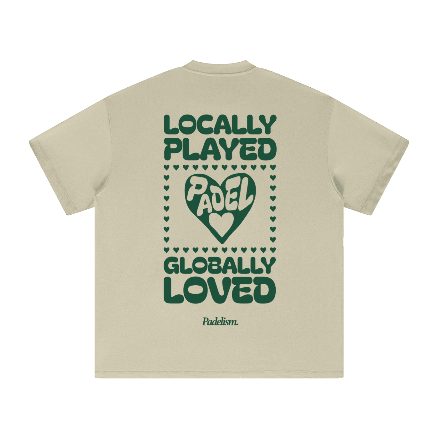 Padelism Love Heavyweight Padel T-Shirt - Corcuera Padel Club