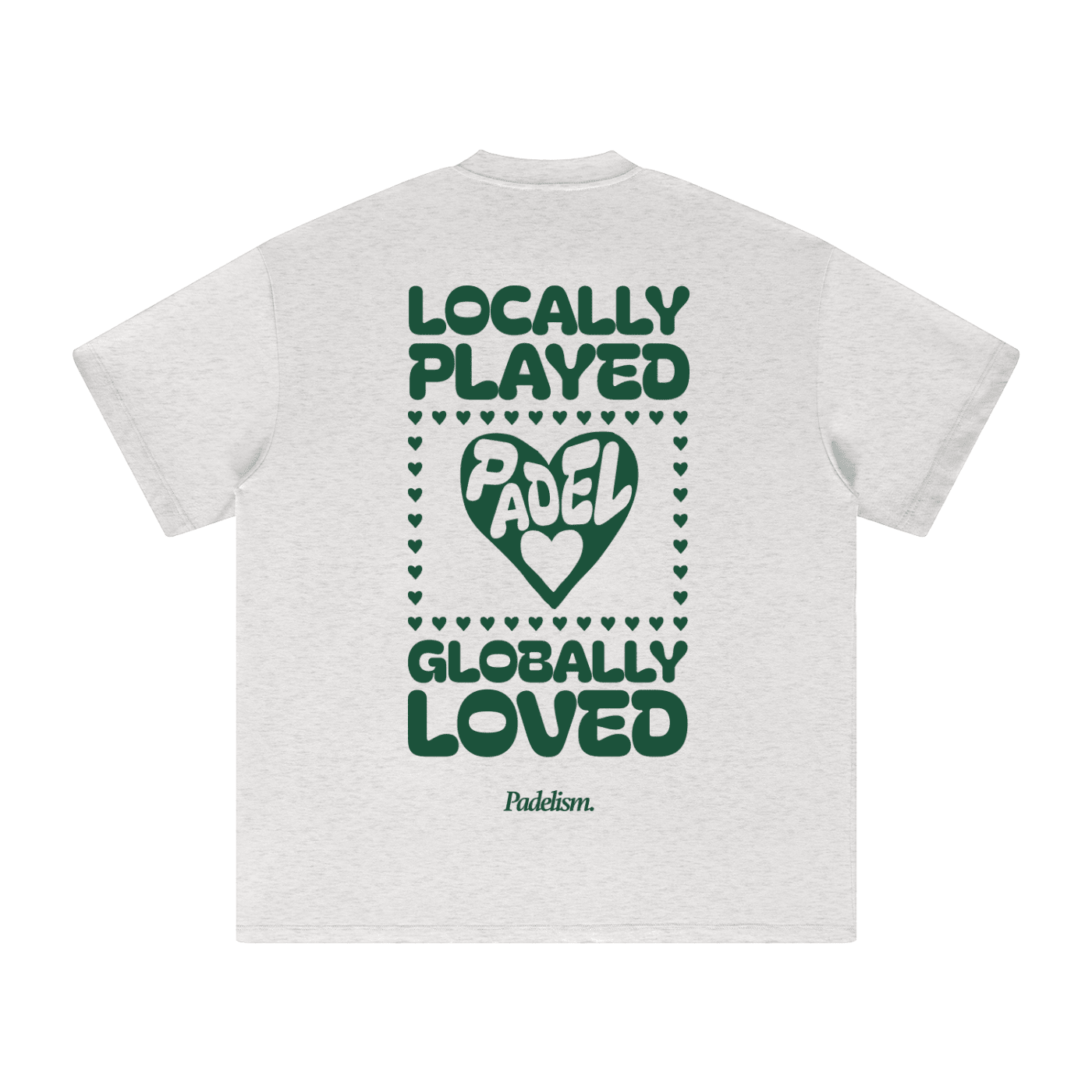 Padelism Love Heavyweight Padel T-Shirt - Corcuera Padel Club