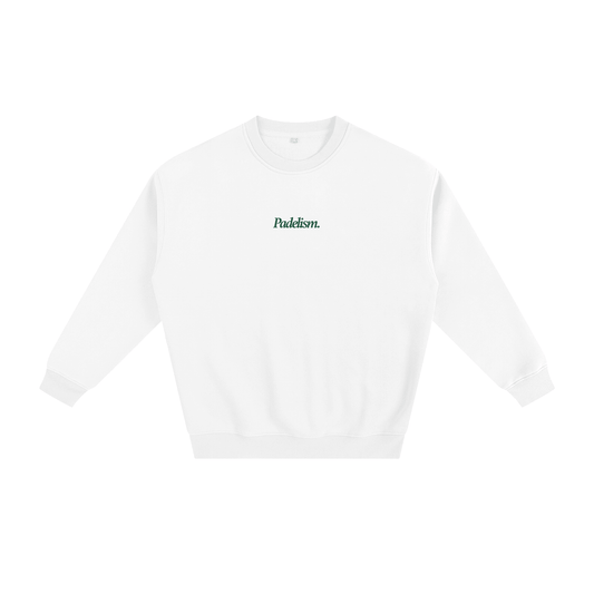 Padelism Mk1 Padel Sweatshirt – unisex padel sweatshirt, front | Corcuera Padel Club