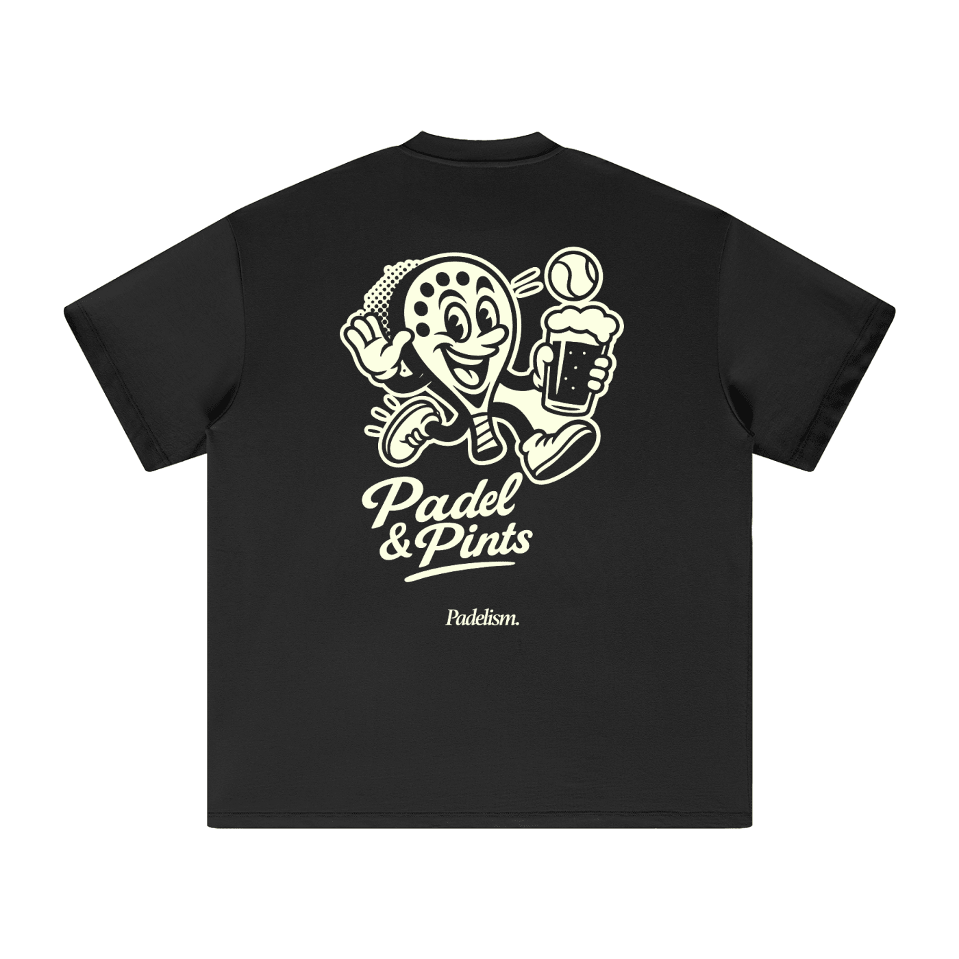 Padelism Padel & Pints Heavyweight T-Shirt - Corcuera Padel Club