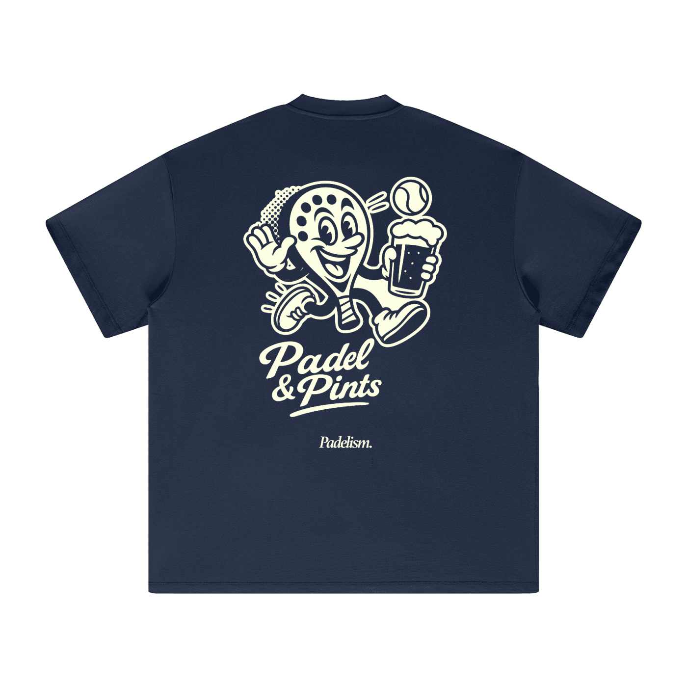 Padelism Padel & Pints Heavyweight T-Shirt - Corcuera Padel Club