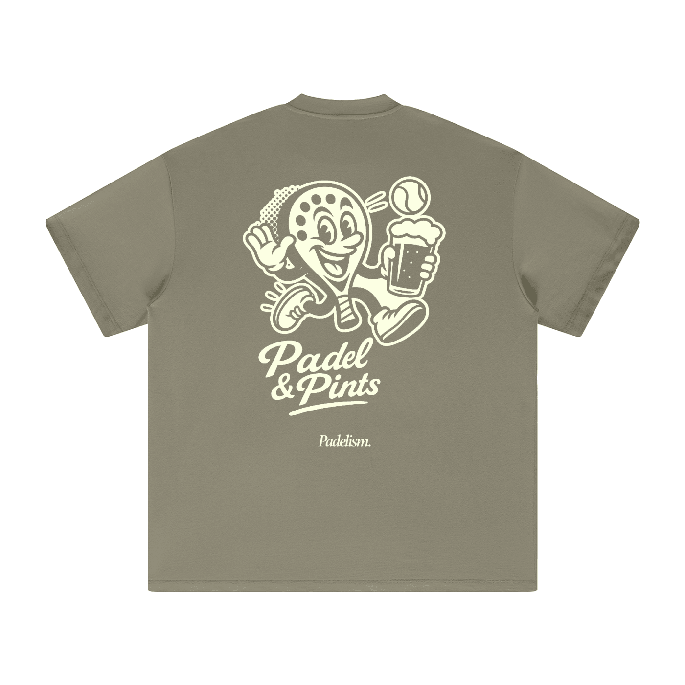 Padelism Padel & Pints Heavyweight T-Shirt - Corcuera Padel Club