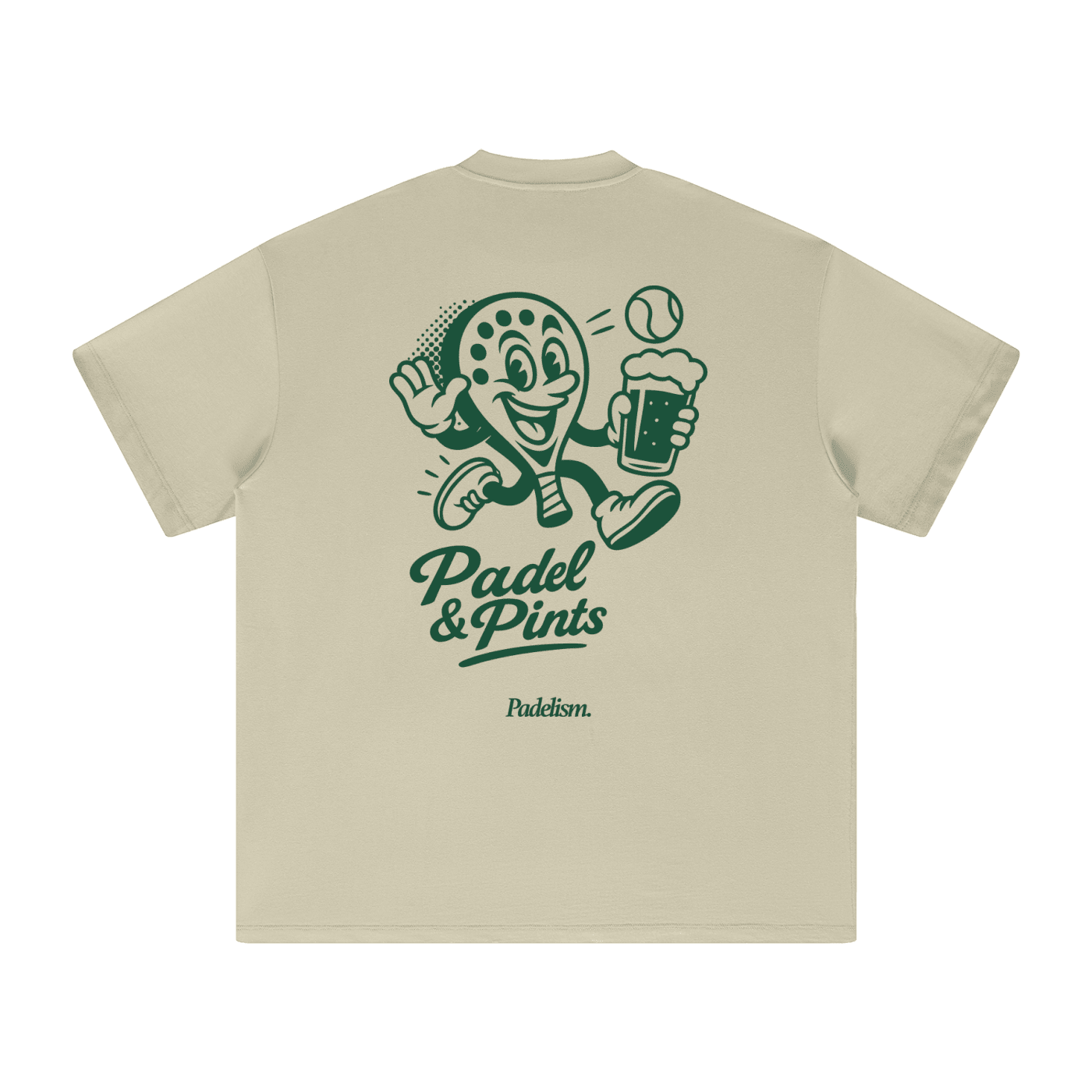 Padelism Padel & Pints Heavyweight T-Shirt - Corcuera Padel Club