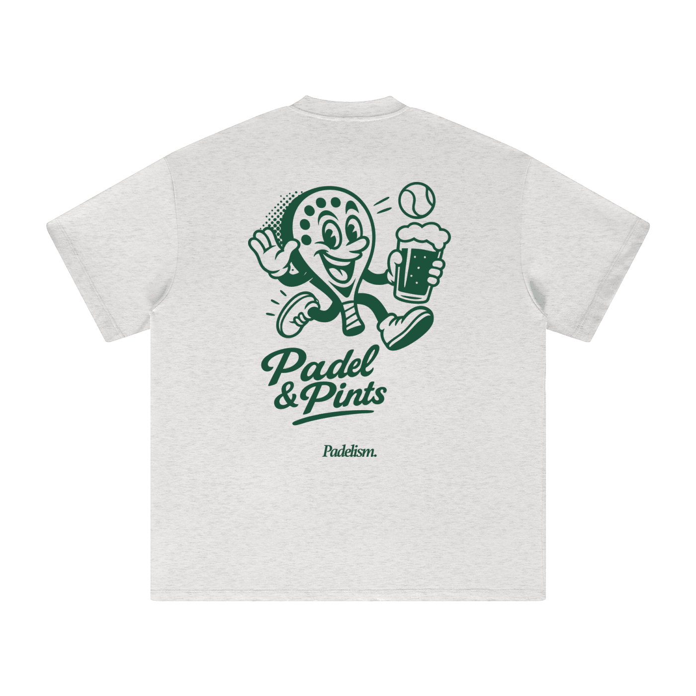 Padelism Padel & Pints Heavyweight T-Shirt - Corcuera Padel Club