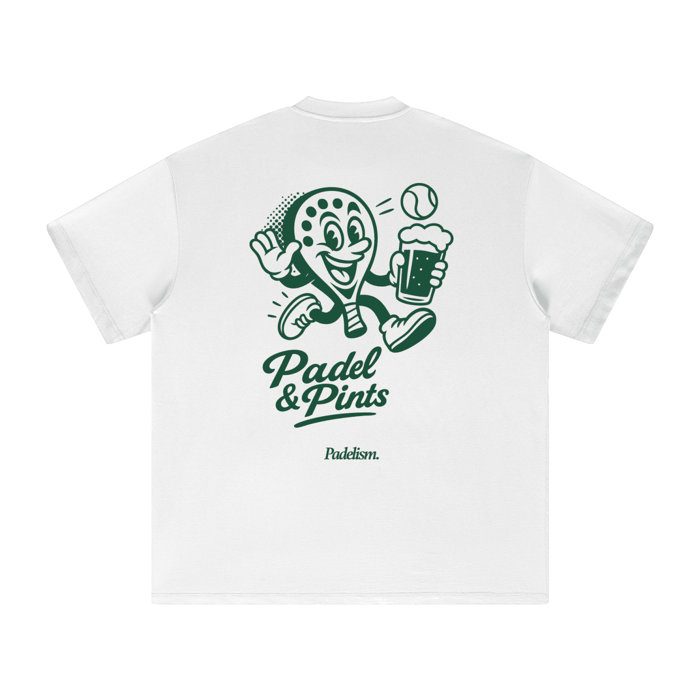 Padelism Padel & Pints Heavyweight T-Shirt - Corcuera Padel Club