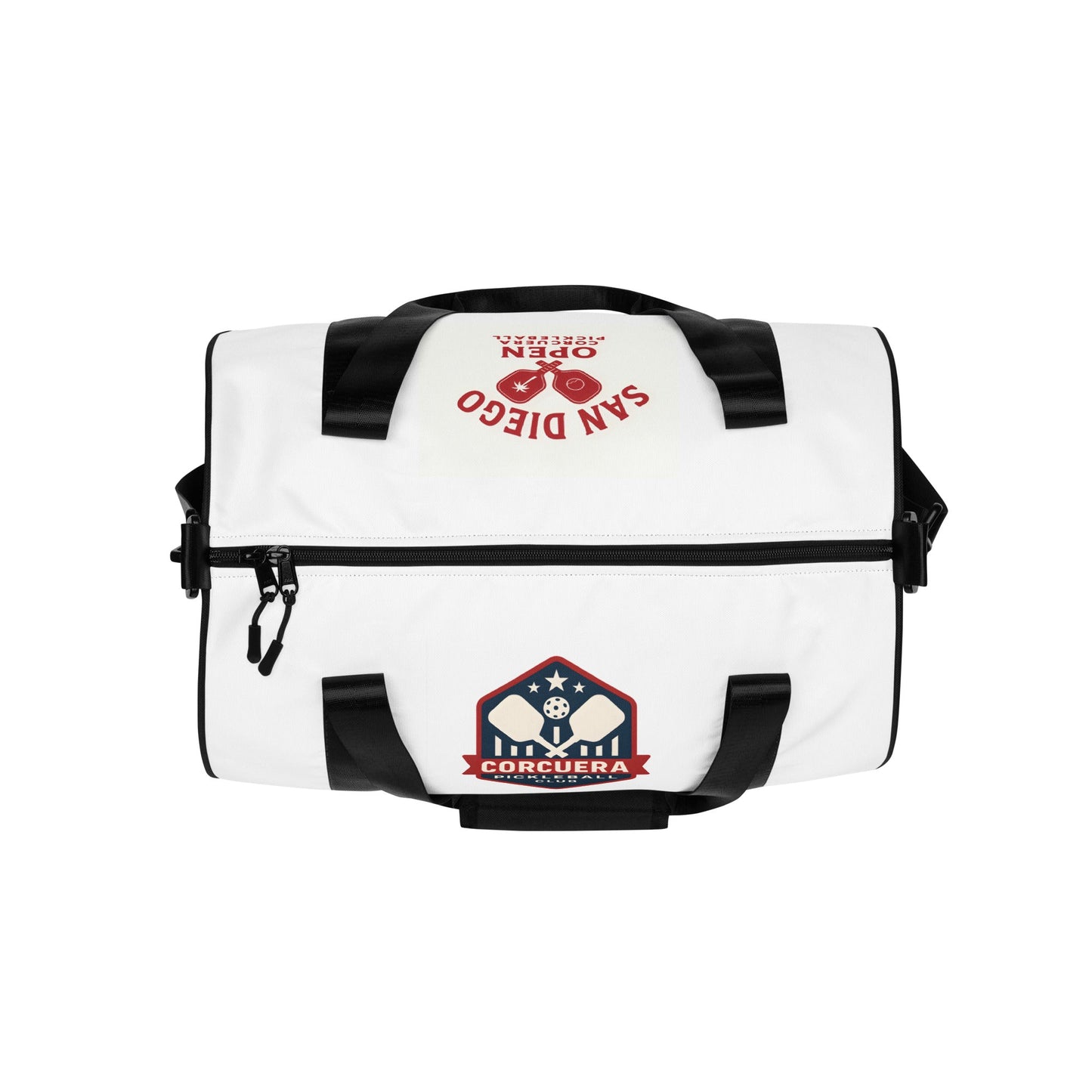 Pickleball All-Over Print Gym Bag – unisex pickleball gym bag, detail | Corcuera Padel Club