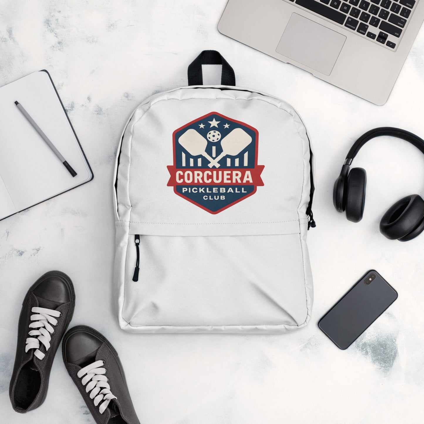 Pickleball Backpack – unisex pickleball backpack, side view | Corcuera Padel Club