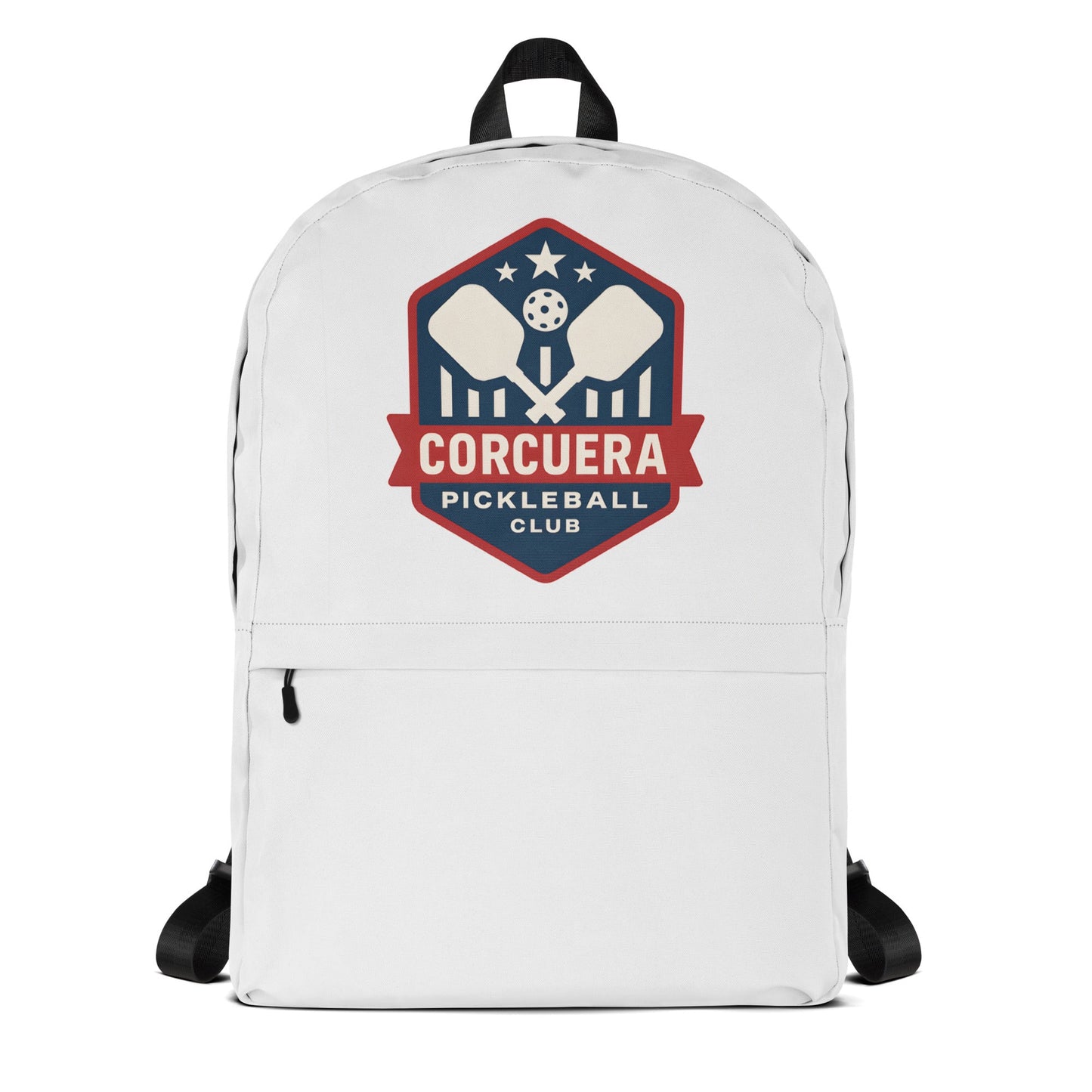 Pickleball Backpack – unisex pickleball backpack, front | Corcuera Padel Club