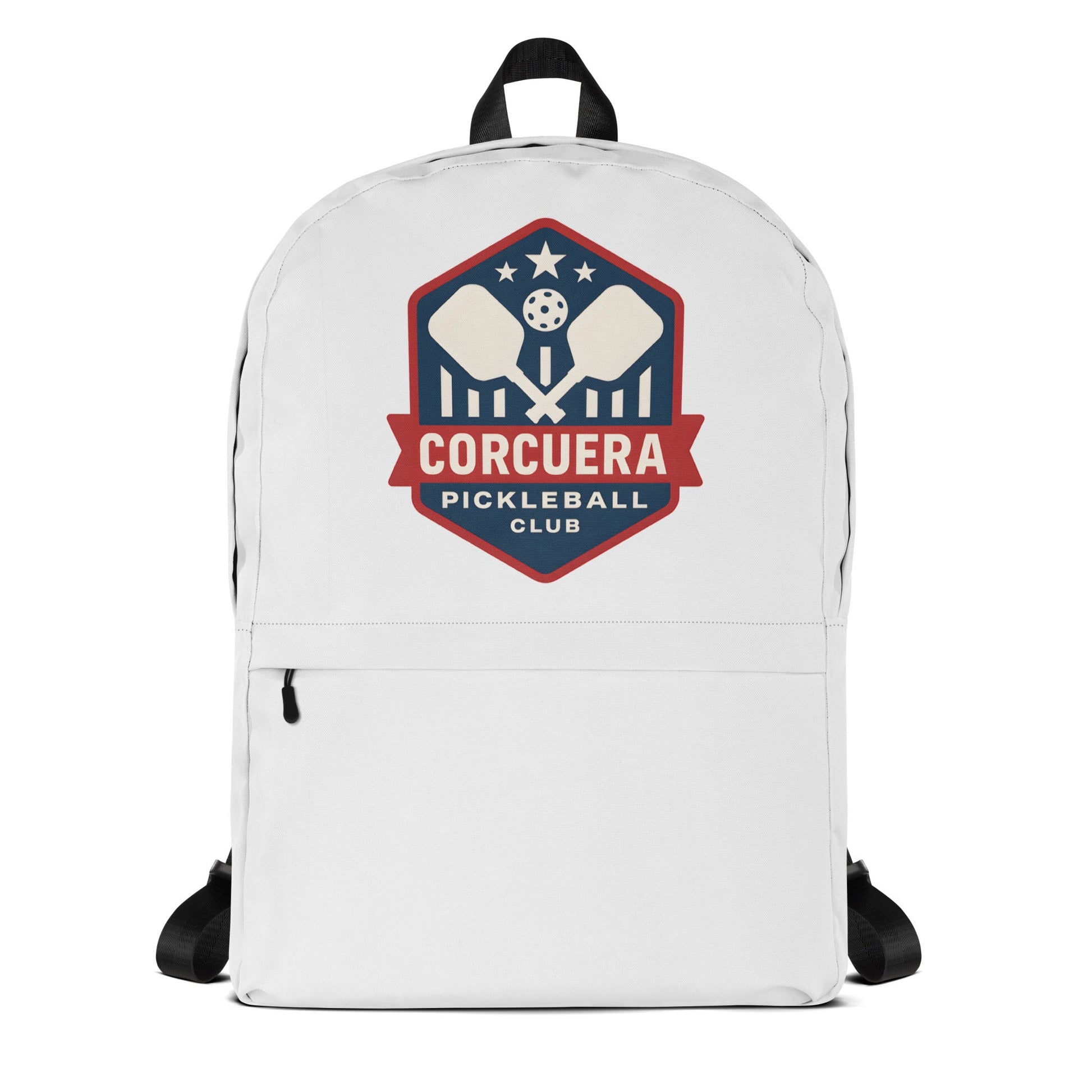 Pickleball Backpack – unisex pickleball backpack, front | Corcuera Padel Club