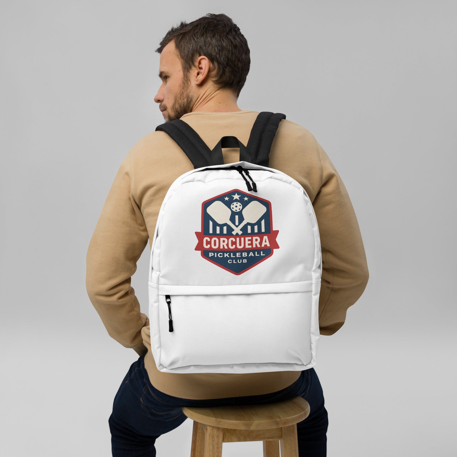 Pickleball Backpack – unisex pickleball backpack, detail | Corcuera Padel Club