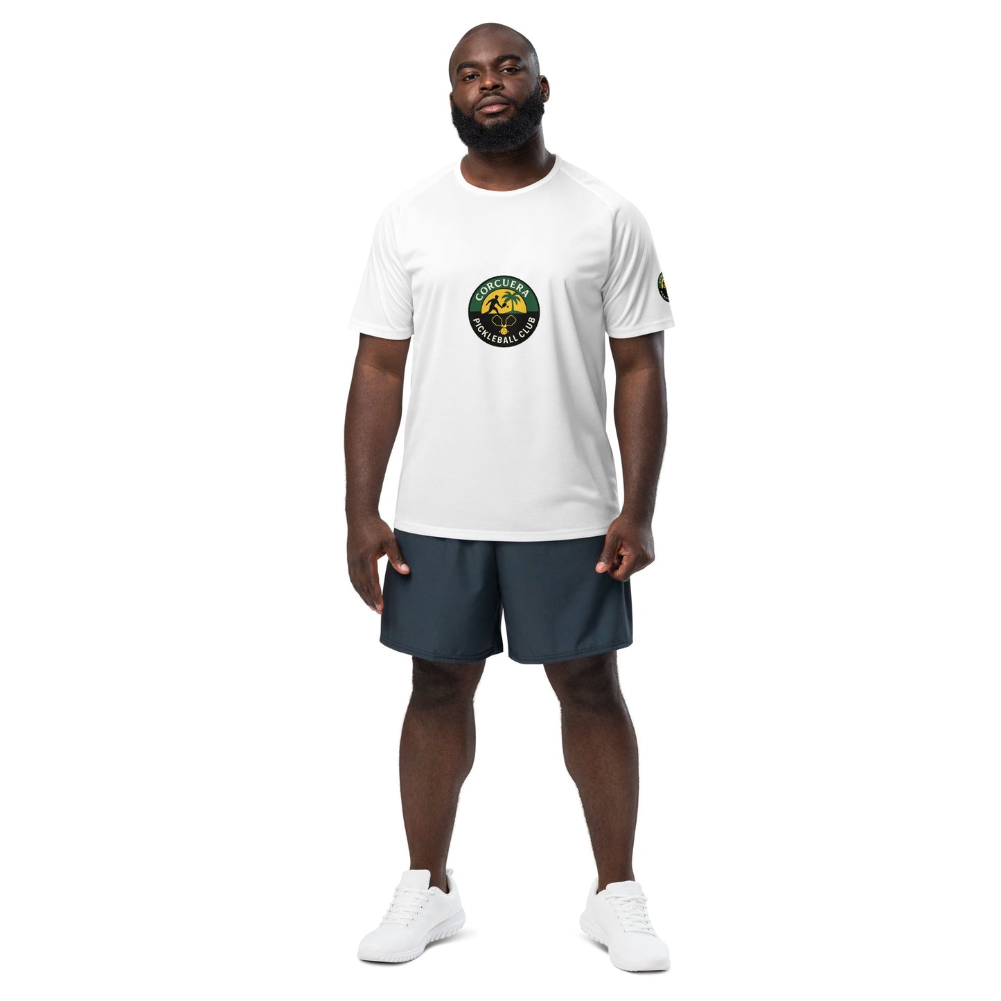 Pickleball Jamaica Open Pre-Match Jersey – unisex pickleball jersey, styled shot | Corcuera Padel Club