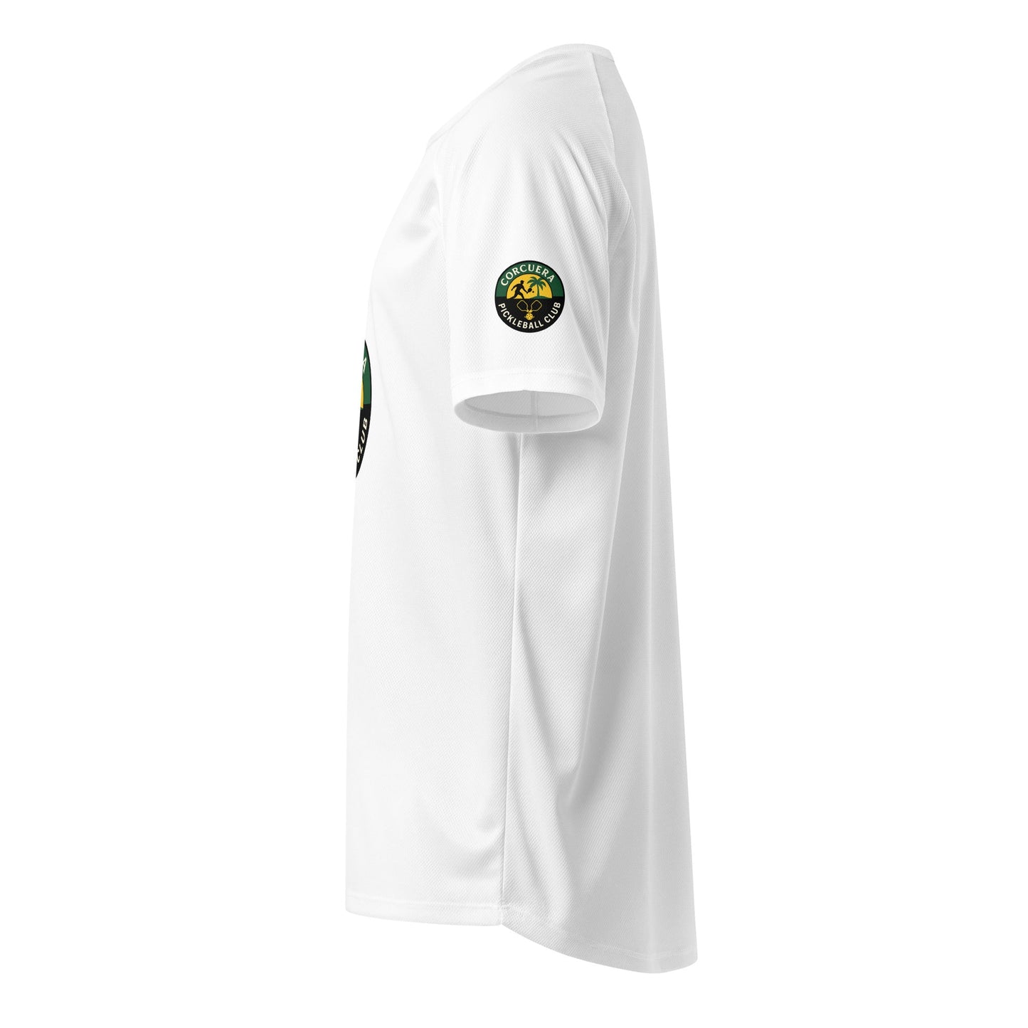 Pickleball Jamaica Open Pre-Match Jersey – unisex pickleball jersey, flat lay | Corcuera Padel Club
