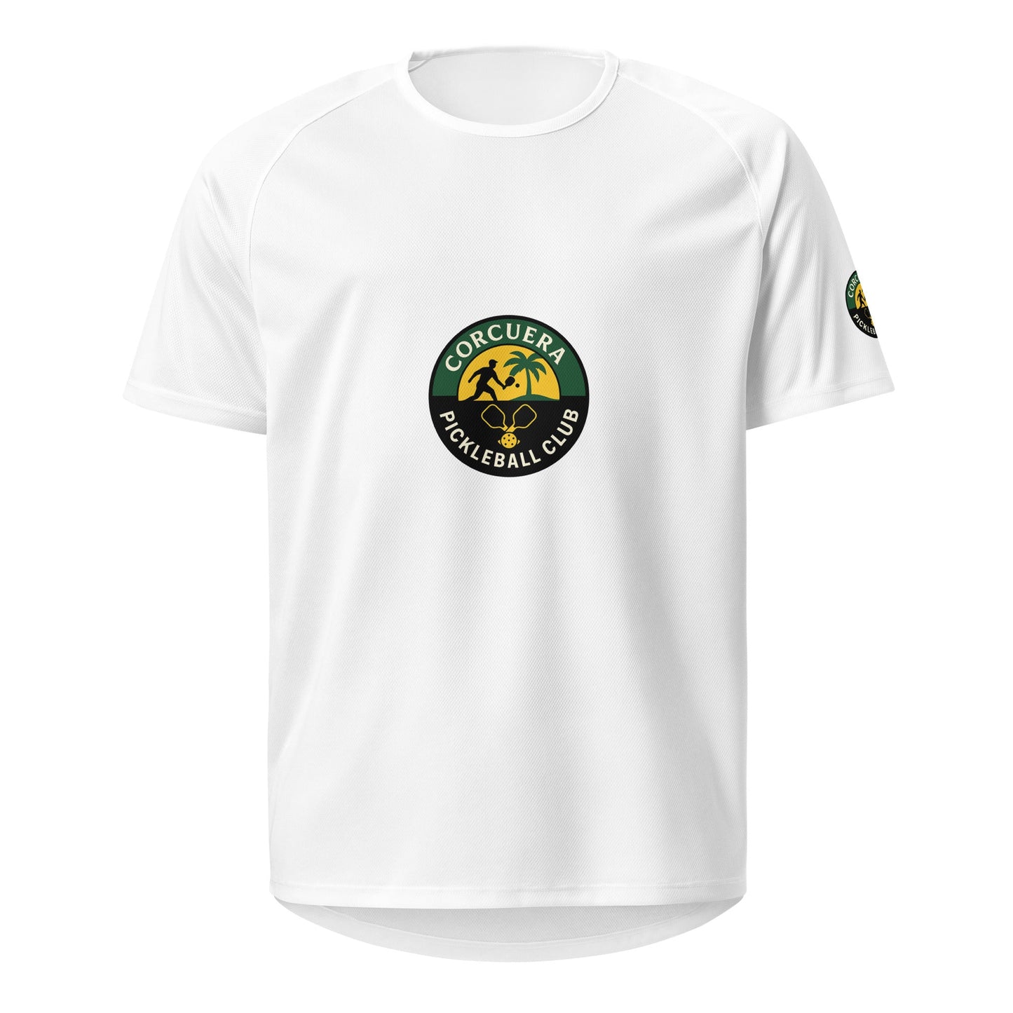 Pickleball Jamaica Open Pre-Match Jersey – unisex pickleball jersey, front | Corcuera Padel Club