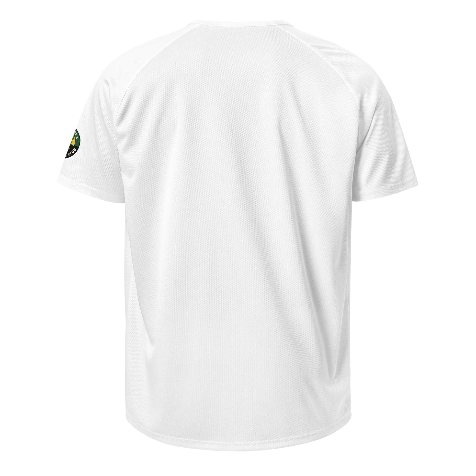 Pickleball Jamaica Open Pre-Match Jersey – unisex pickleball jersey, close-up | Corcuera Padel Club