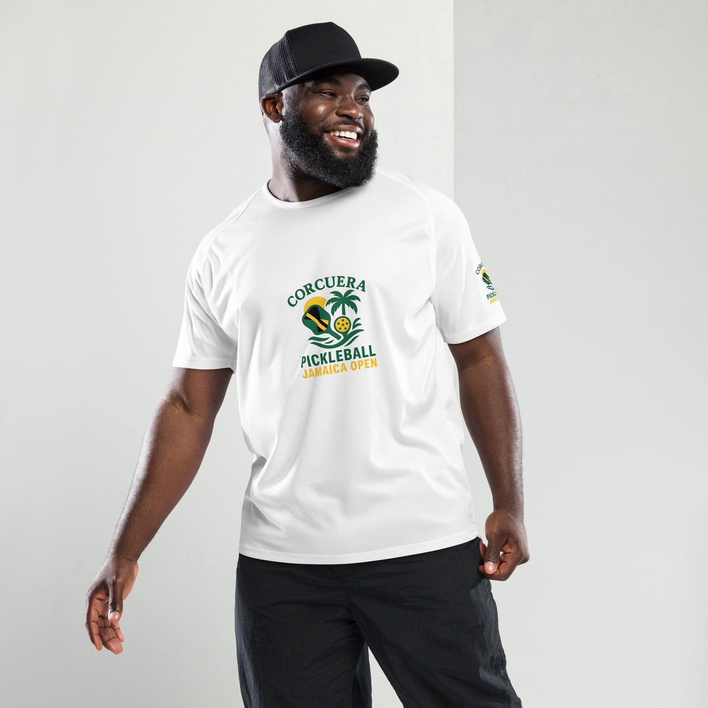 Pickleball Jamaica Open Jersey – unisex pickleball jersey, back | Corcuera Padel Club