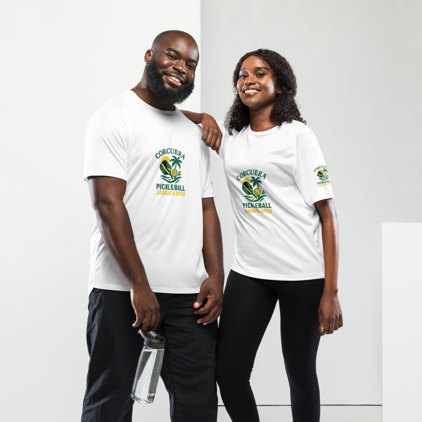 Pickleball Jamaica Open Jersey – unisex pickleball jersey, detail | Corcuera Padel Club