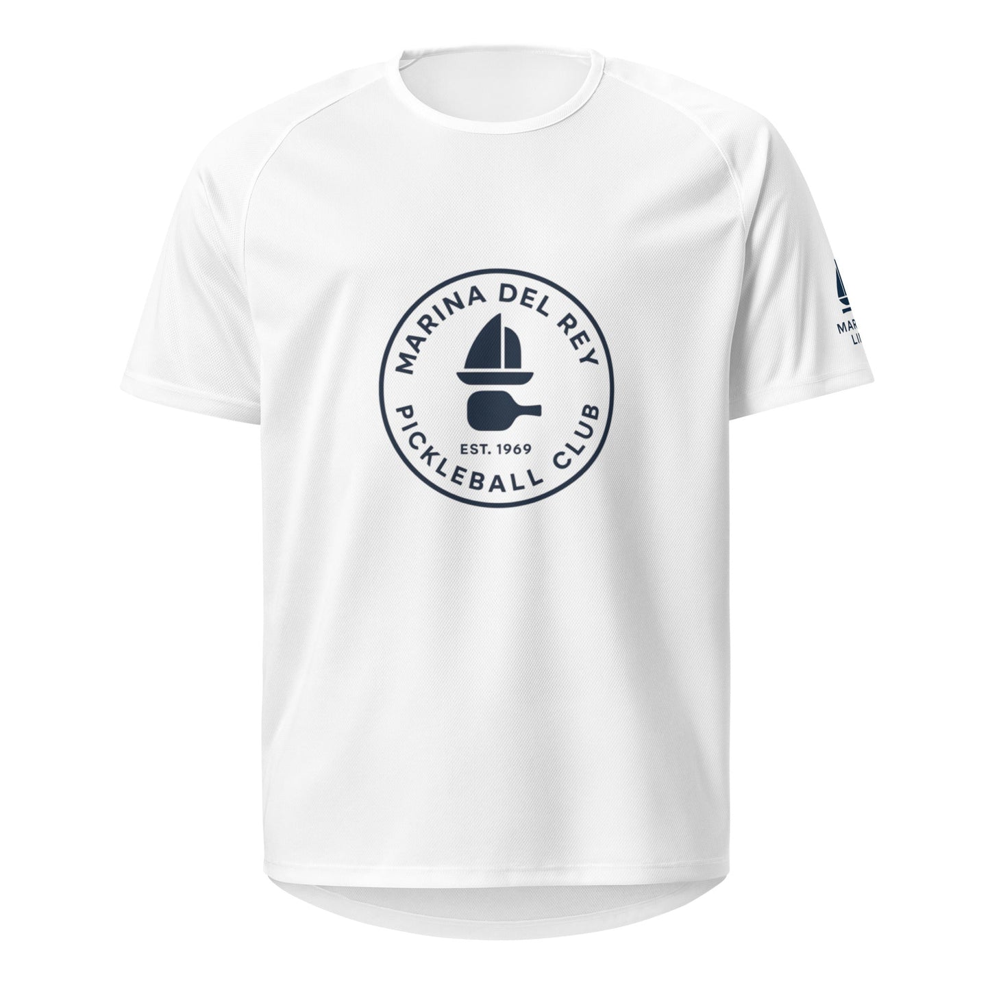 Marina del Rey Pickleball Club T-Shirt by Corcuera