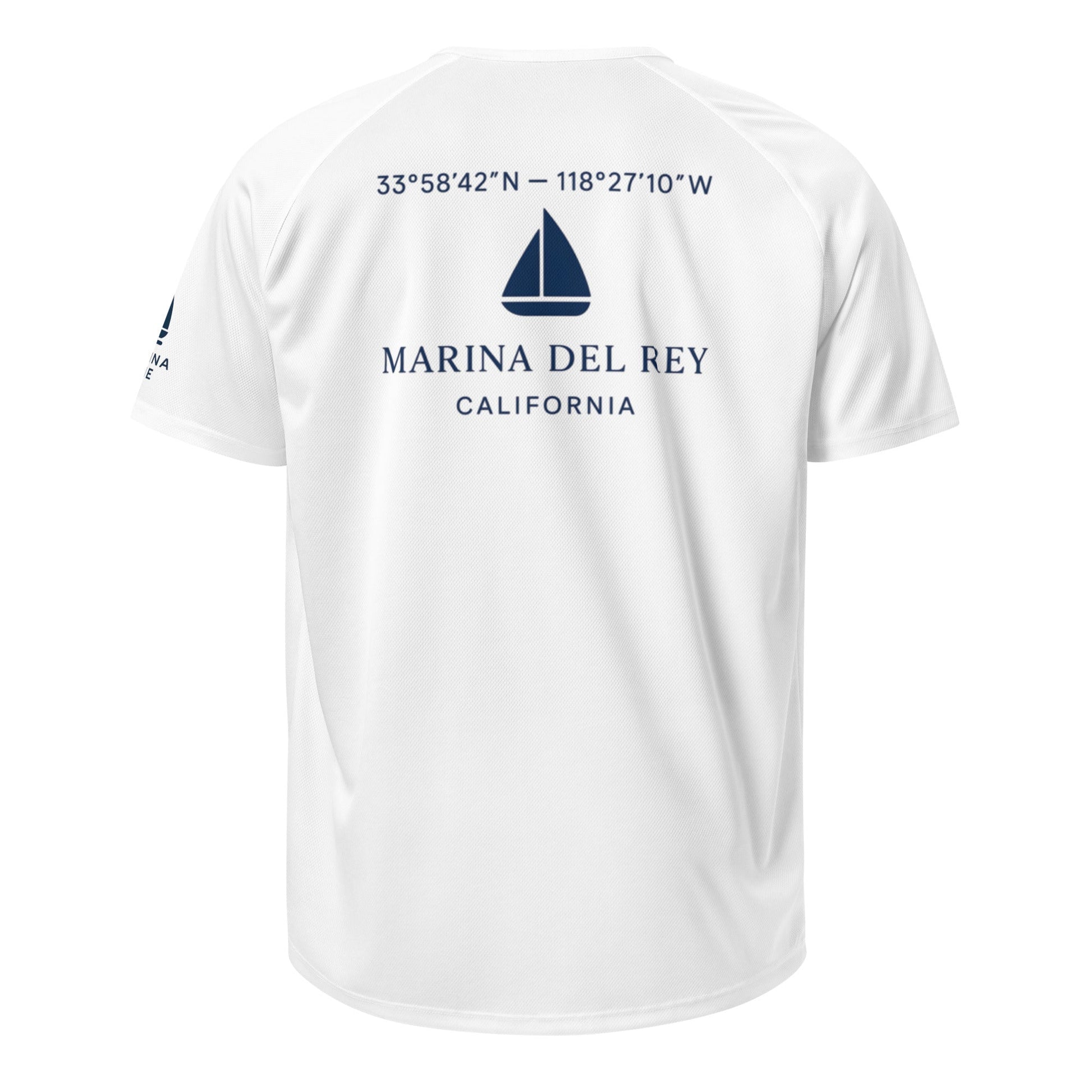 Premium unisex Marina del Rey pickleball t-shirt