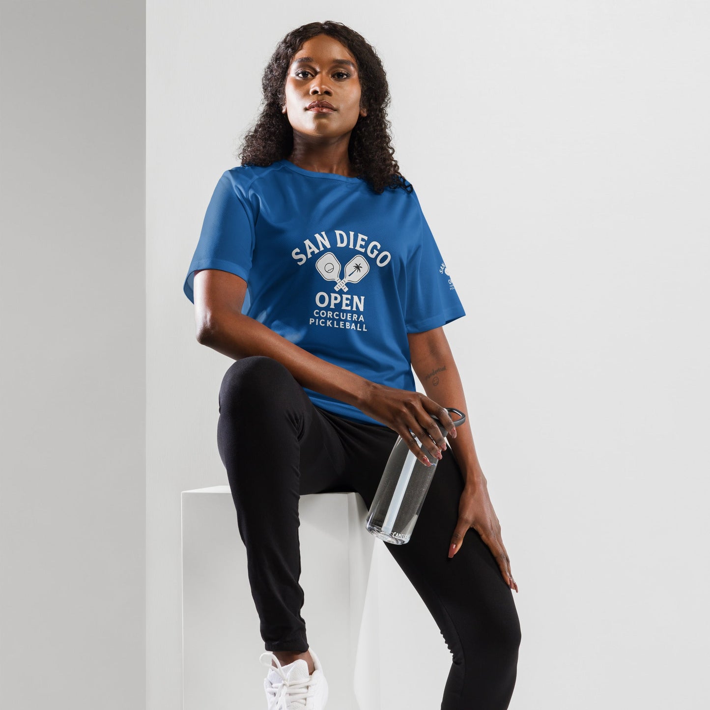 Pickleball San Diego Open Jersey – unisex pickleball jersey, detail | Corcuera Padel Club