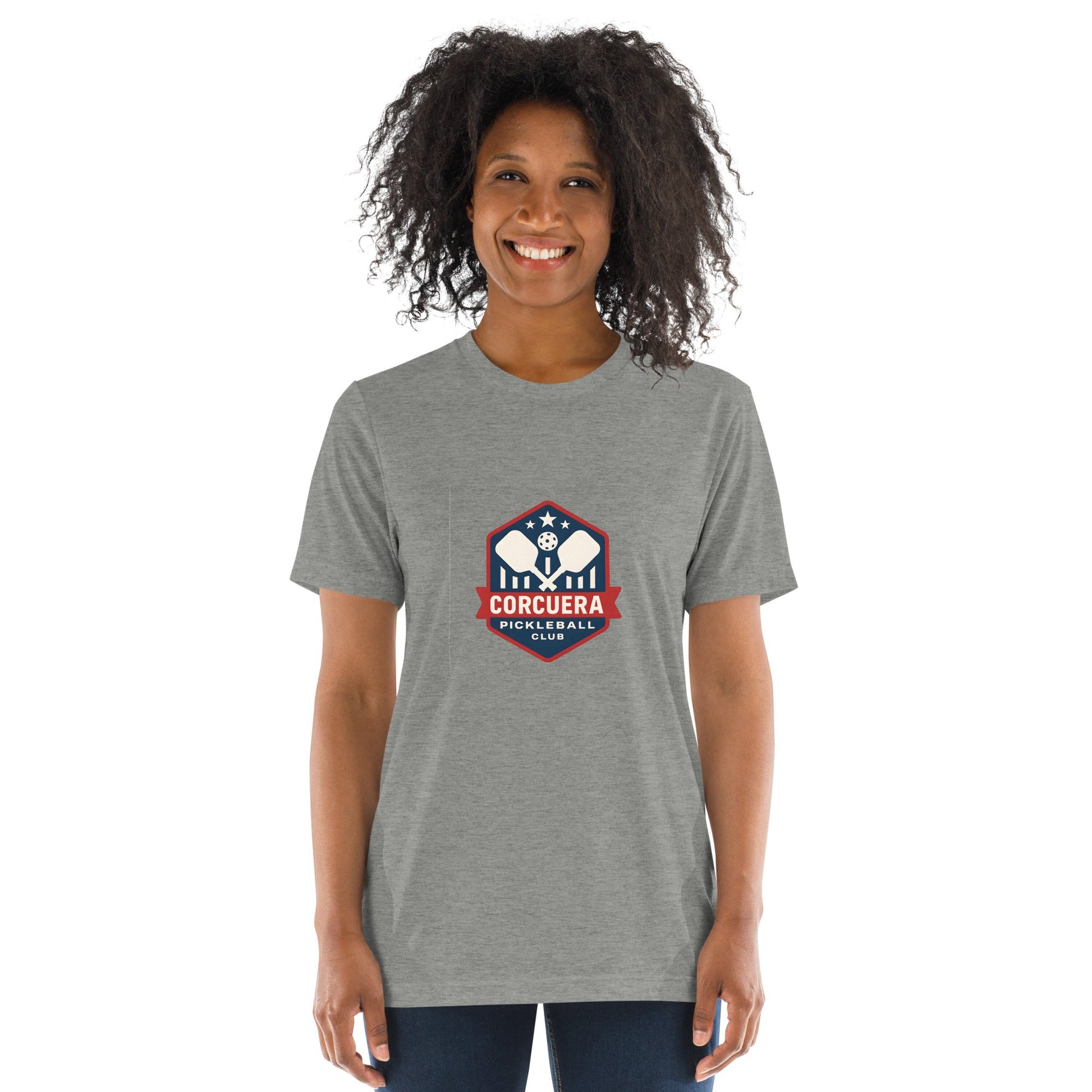 Pickleball USA Team T-Shirt – unisex pickleball tee, worn shot | Corcuera Padel Club