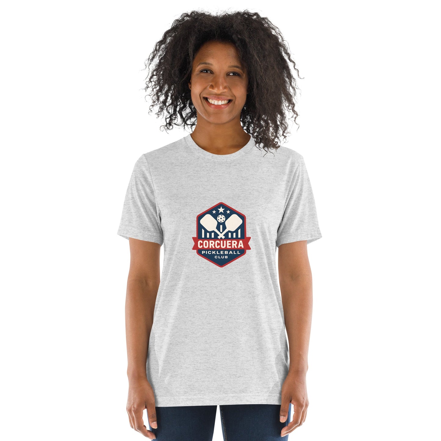 Pickleball USA Team T-Shirt – unisex pickleball tee, styled shot | Corcuera Padel Club