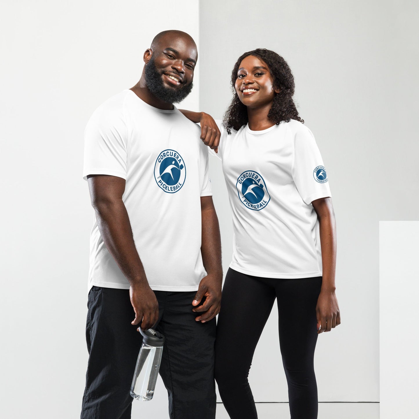 Pickleball Warm Up Jersey – unisex pickleball jersey, detail | Corcuera Padel Club