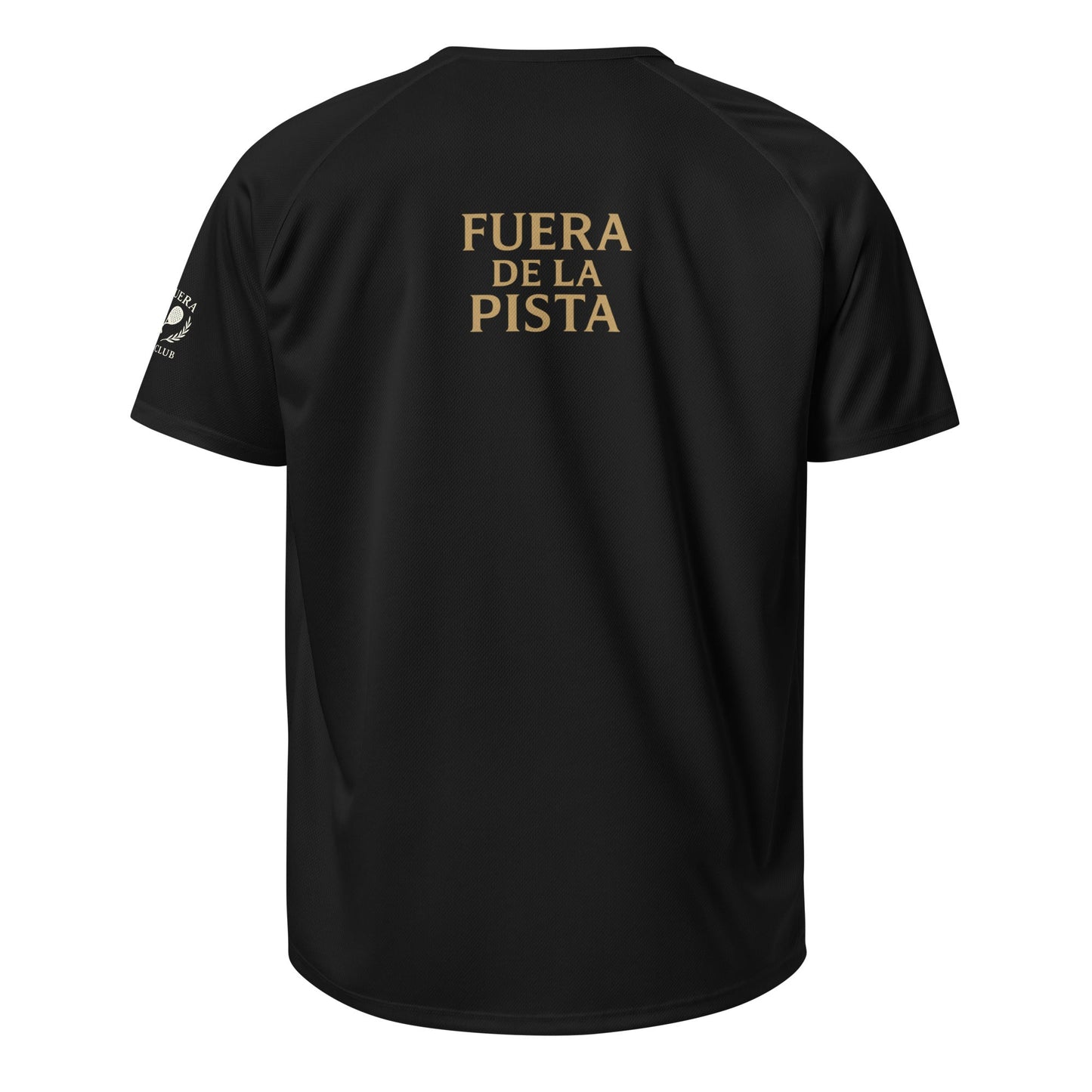 El Lobo the Wolf Player Edition Padel T-Shirt – unisex french navy padel tee, front | Corcuera Padel Club