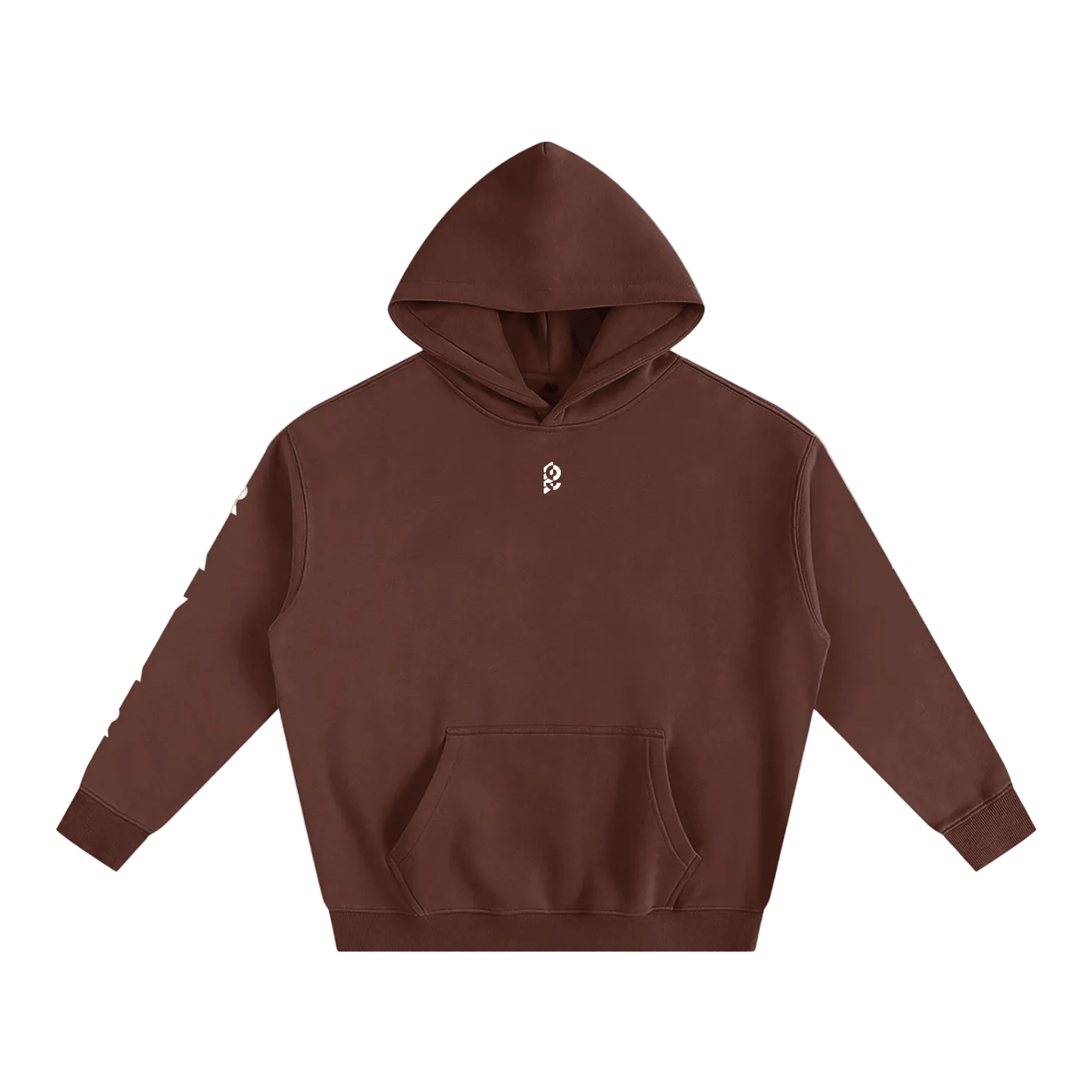 Ravar Arm-Print Heavyweight Padel Hoodie – unisex padel hoodie, worn shot | Corcuera Padel Club