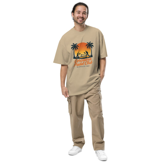 Sunset Oversized faded t-shirt - Corcuera Padel Club