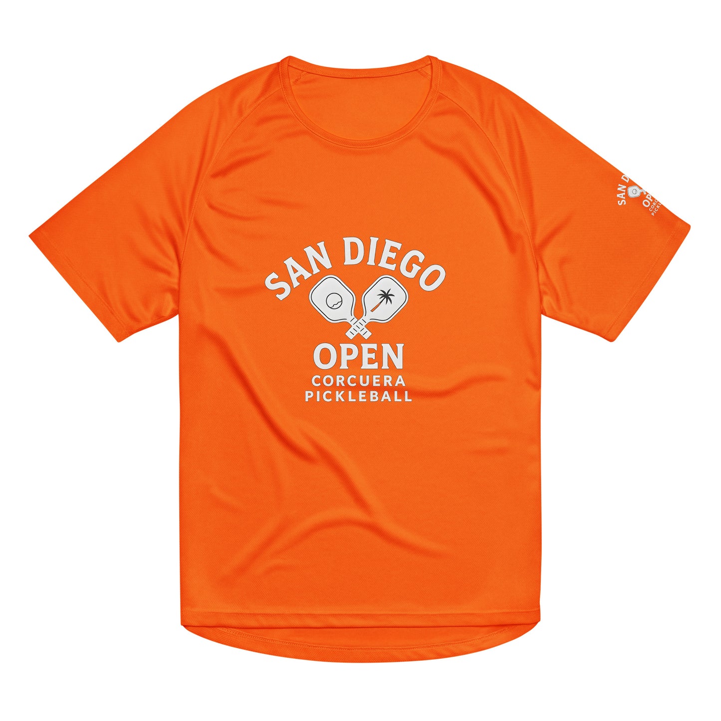 San Diego Open Pickleball Tshirt Orange