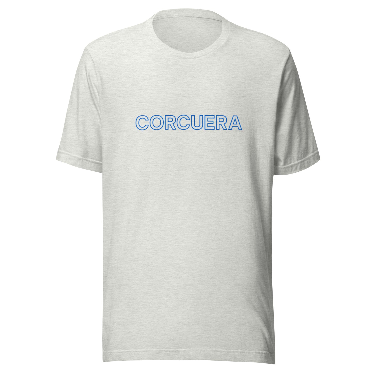 Corcuera Autograph Modern – premium padel T-shirt mockup with Corcuera logo