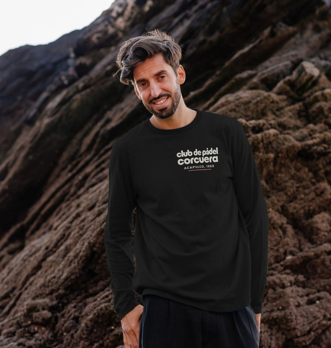 Club de Padel Long-Sleeve T-Shirt: Organic Cotton by Corcuera Padel Club - product image