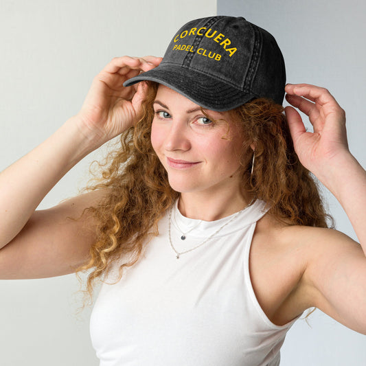 Vintage Cotton Twill Cap - Corcuera Padel Club