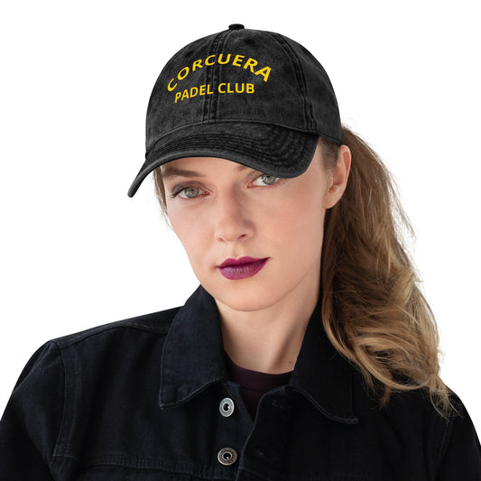 Vintage Cotton Twill Cap - Corcuera Padel Club