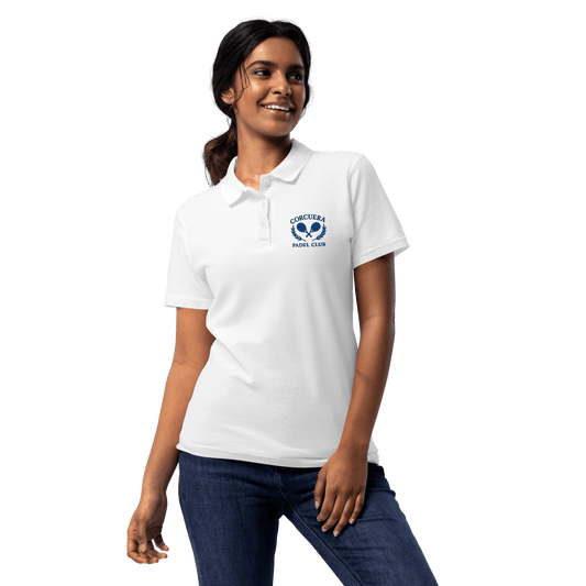 Women's Padel Polo, Piqué Cotton - Corcuera Padel Club
